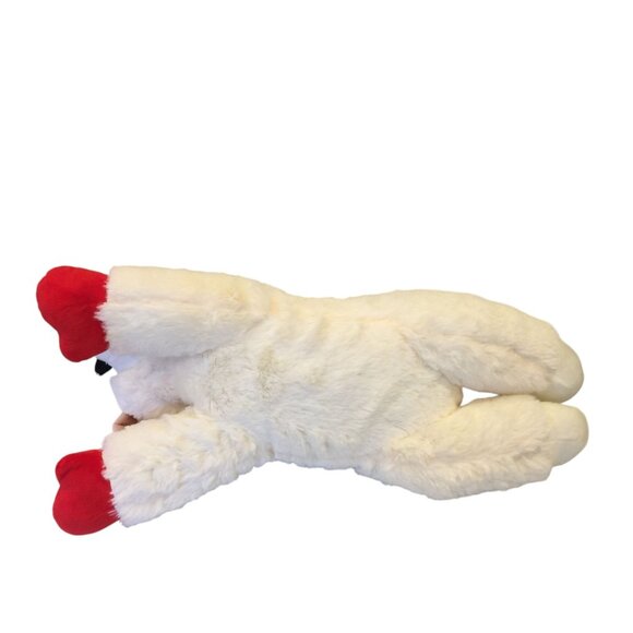 Lamb Chop Extra Large 19" Cream Red Lamb Squeaker - Picture 4 of 7